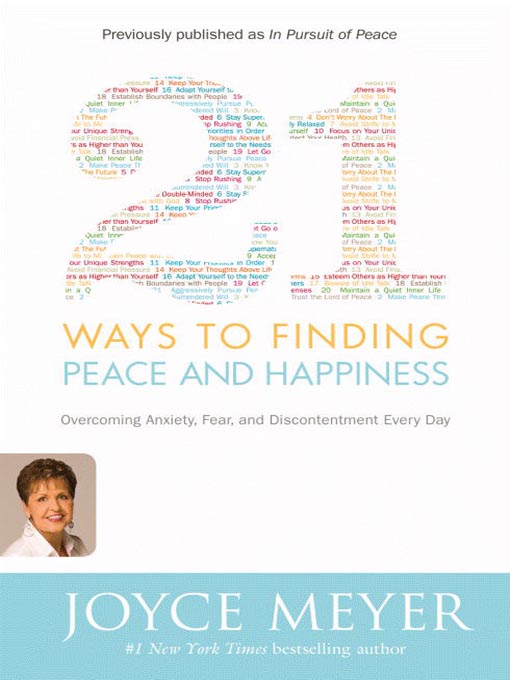 Title details for 21 Ways to Finding Peace and Happiness by Joyce Meyer - Available